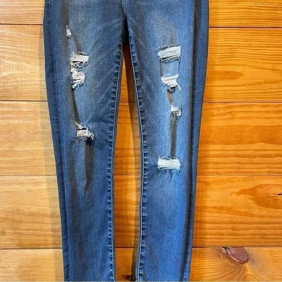 Abercrombie & Fitch Simone High Rise Super Skinny Distressed Jeans 26 - Picture 5 of 10